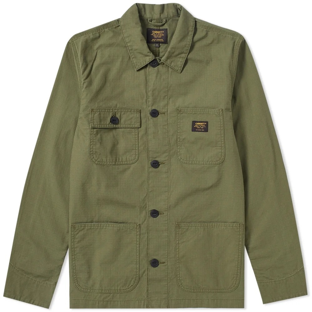 CARHARTT WIP
MICHIGAN SHIRT JACKET - ADVENTURE (RINSED)
Large
